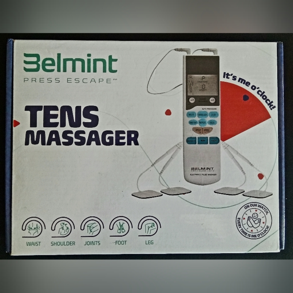 Tens Massager Electronic Pulse Muscle Stimulator Therapy Pain Relief Remote